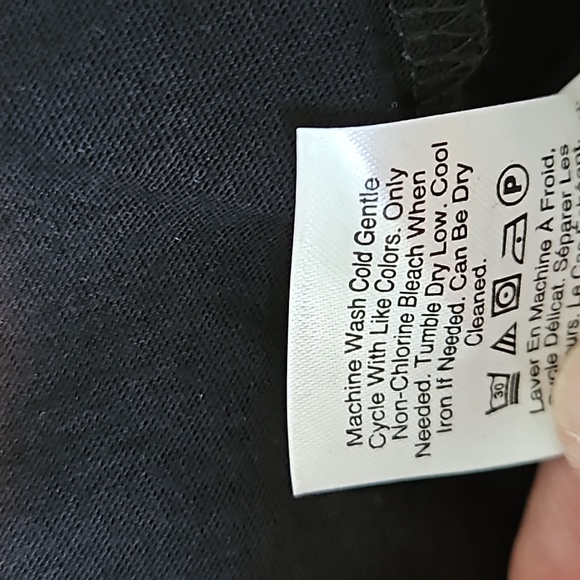 DKNY white mesh asymmetrical dress with black lining-M - Picture 7 of 8